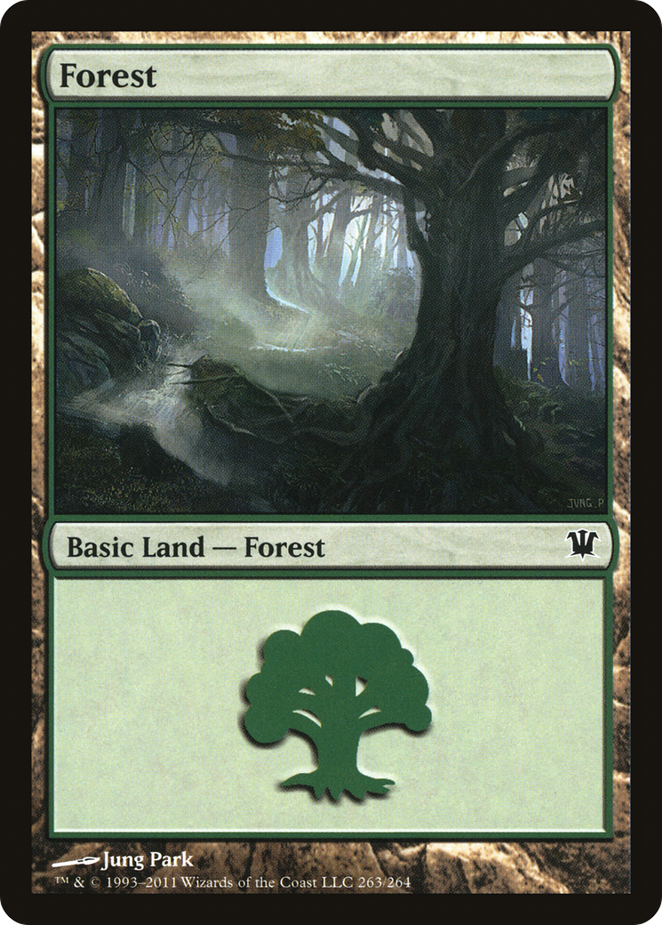 Forest (ISD-263) - Innistrad - Premium MTG Single from Wizards of the Coast - Just $0.08! Shop now at Game Crave Tournament Store