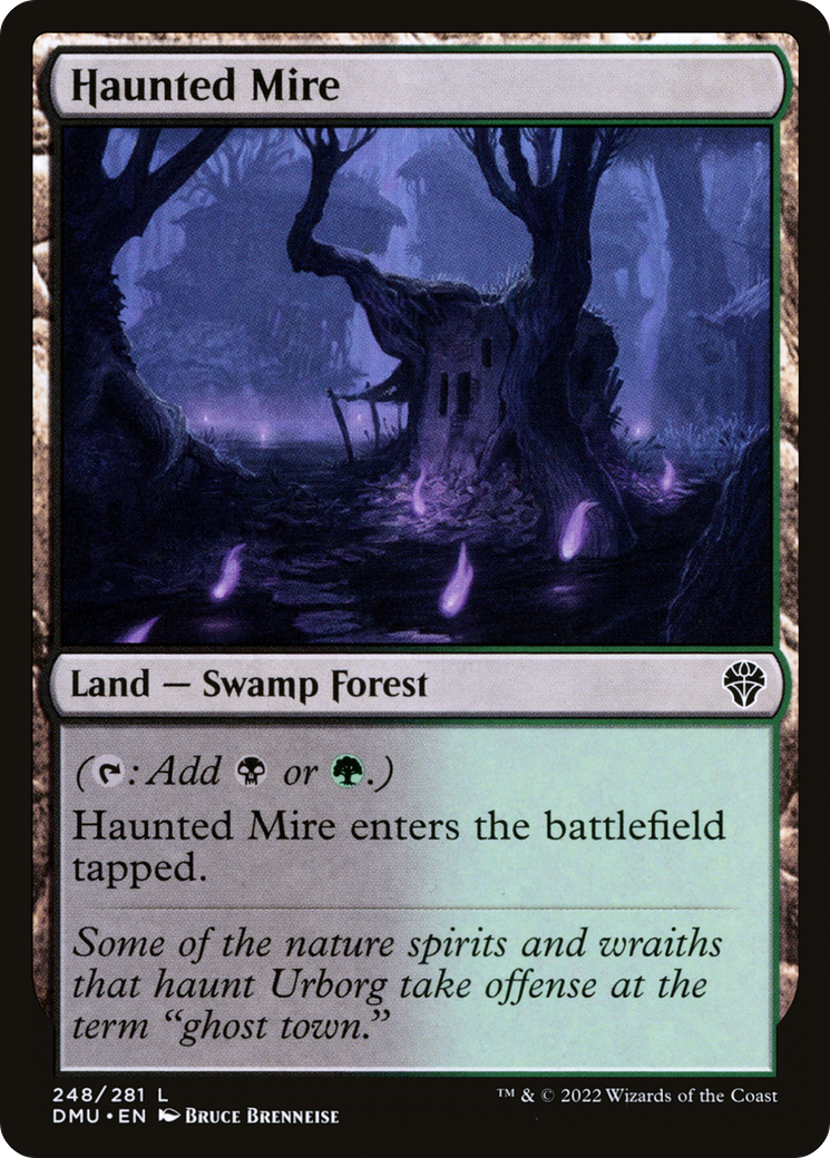 Haunted Mire (DMU-248) - Dominaria United - Premium MTG Single from Wizards of the Coast - Just $0.08! Shop now at Game Crave Tournament Store