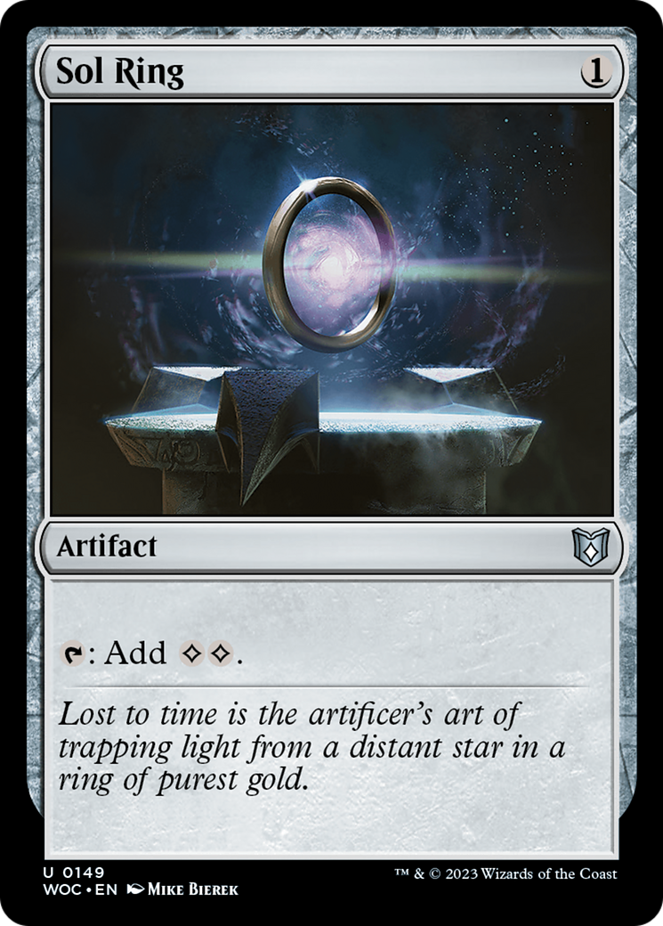 Sol Ring (WOC-149) - Wilds of Eldraine Commander - Premium MTG Single from Wizards of the Coast - Just $0.90! Shop now at Game Crave Tournament Store