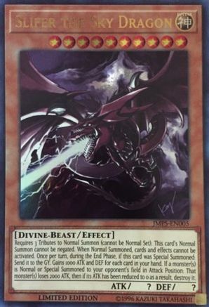 Slifer the Sky Dragon (JMPS-EN005) (JMPS-EN005) - Shonen Jump Magazine Promos Limited - Premium Yugioh Single from Konami - Just $39.91! Shop now at Game Crave Tournament Store