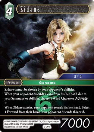 Zidane (OPUS VI) Foil - Premium Final Fantasy Single from Opus VI - Just $1.74! Shop now at Game Crave Tournament Store