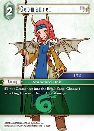 Geomancer (OPUS VI) Foil - Premium Final Fantasy Single from Opus VI - Just $0.25! Shop now at Game Crave Tournament Store