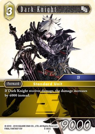 Dark Knight (OPUS VI) Foil - Premium Final Fantasy Single from Opus VI - Just $0.25! Shop now at Game Crave Tournament Store