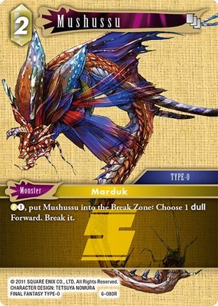 Mushussu (OPUS VI) - Premium Final Fantasy Single from Opus VI - Just $0.25! Shop now at Game Crave Tournament Store