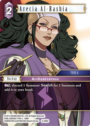 Arecia Al-Rashia (OPUS VI) Foil - Premium Final Fantasy Single from Opus VI - Just $0.57! Shop now at Game Crave Tournament Store