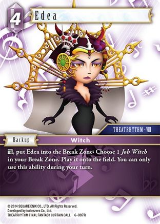 Edea (OPUS VI) Foil - Premium Final Fantasy Single from Opus VI - Just $0.49! Shop now at Game Crave Tournament Store