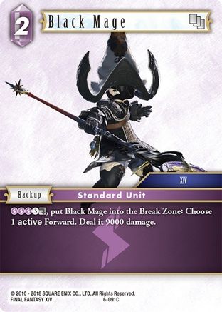 Black Mage (OPUS VI) - Premium Final Fantasy Single from Opus VI - Just $0.25! Shop now at Game Crave Tournament Store