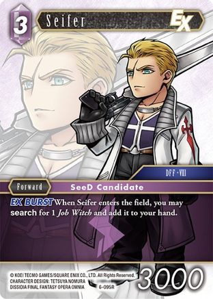 Seifer EX (OPUS VI) Foil - Premium Final Fantasy Single from Opus VI - Just $0.47! Shop now at Game Crave Tournament Store