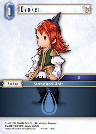 Evoker (6-110C) (OPUS VI) - Premium Final Fantasy Single from Opus VI - Just $0.25! Shop now at Game Crave Tournament Store