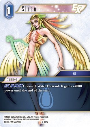 Siren (OPUS VI) Foil - Premium Final Fantasy Single from Opus VI - Just $0.28! Shop now at Game Crave Tournament Store