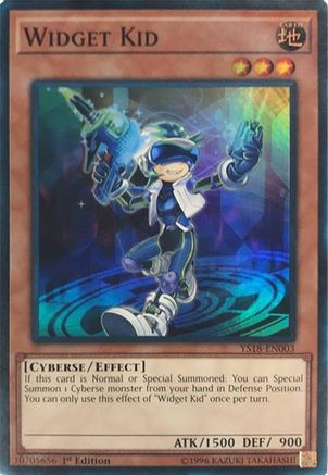 Widget Kid (YS18-EN003) - Starter Deck: Codebreaker 1st Edition - Premium Yugioh Single from Konami - Just $0.25! Shop now at Game Crave Tournament Store
