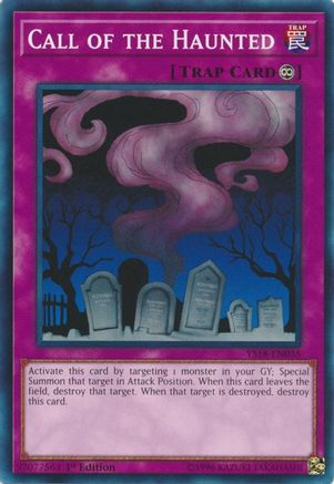 Call of the Haunted (YS18-EN035) - Starter Deck: Codebreaker 1st Edition - Premium Yugioh Single from Konami - Just $0.23! Shop now at Game Crave Tournament Store