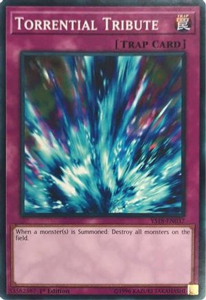 Torrential Tribute (YS18-EN037) - Starter Deck: Codebreaker 1st Edition - Premium Yugioh Single from Konami - Just $0.26! Shop now at Game Crave Tournament Store