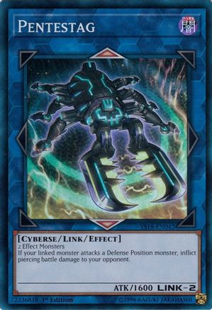 Pentestag (YS18-EN042) - Starter Deck: Codebreaker 1st Edition - Premium Yugioh Single from Konami - Just $0.62! Shop now at Game Crave Tournament Store