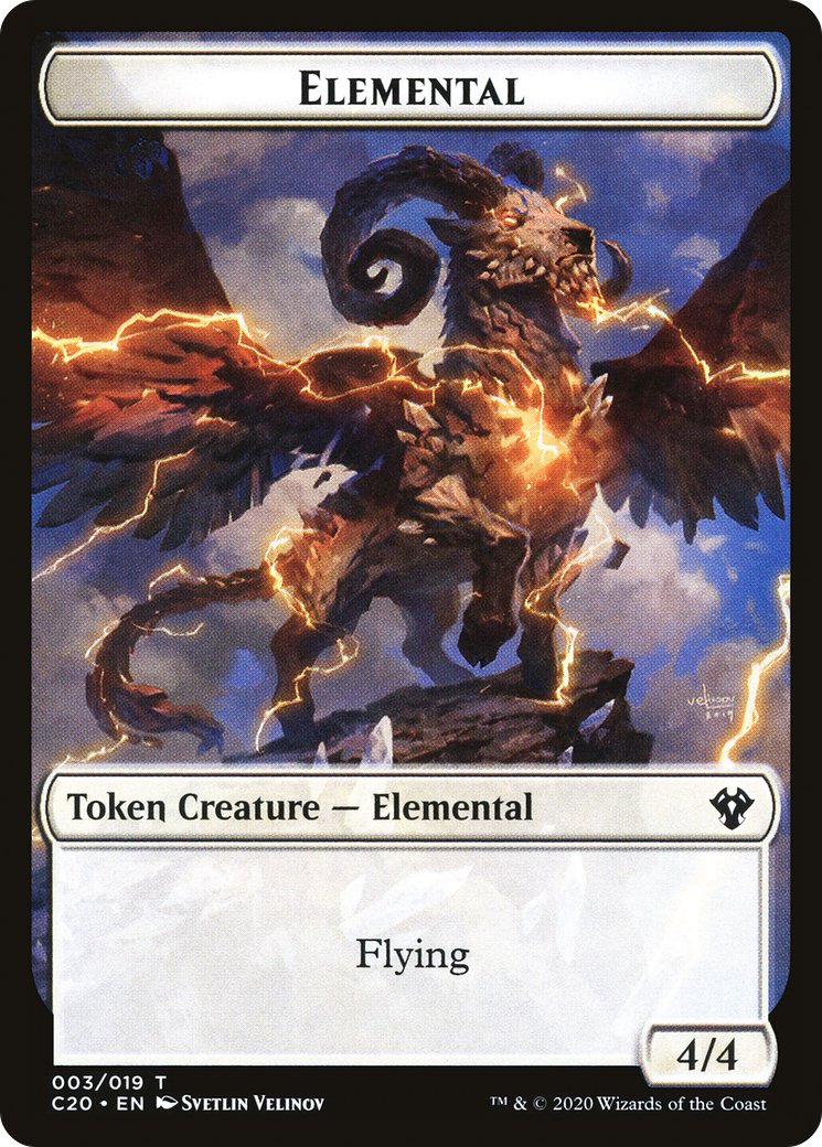 Elemental (TC20-003) - Commander 2020 Tokens - Premium MTG Single from Wizards of the Coast - Just $0! Shop now at Game Crave Tournament Store