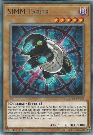 SIMM Tablir (CYHO-EN001) - Cybernetic Horizon 1st Edition - Premium Yugioh Single from Konami - Just $0.25! Shop now at Game Crave Tournament Store