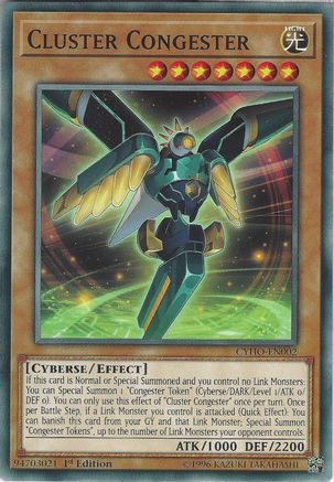 Cluster Congester (CYHO-EN002) - Cybernetic Horizon Unlimited - Premium Yugioh Single from Konami - Just $0.25! Shop now at Game Crave Tournament Store