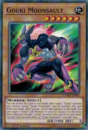 Gouki Moonsault (CYHO-EN003) - Cybernetic Horizon 1st Edition - Premium Yugioh Single from Konami - Just $0.08! Shop now at Game Crave Tournament Store