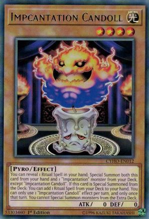 Impcantation Candoll (CYHO-EN012) - Cybernetic Horizon Unlimited - Premium Yugioh Single from Konami - Just $0.32! Shop now at Game Crave Tournament Store