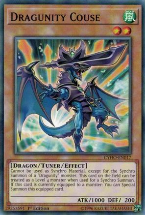 Dragunity Couse (CYHO-EN017) - Cybernetic Horizon 1st Edition - Premium Yugioh Single from Konami - Just $0.25! Shop now at Game Crave Tournament Store