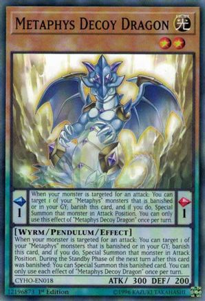 Metaphys Decoy Dragon (CYHO-EN018) - Cybernetic Horizon 1st Edition - Premium Yugioh Single from Konami - Just $0.25! Shop now at Game Crave Tournament Store