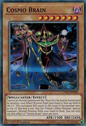 Cosmo Brain (CYHO-EN020) - Cybernetic Horizon 1st Edition - Premium Yugioh Single from Konami - Just $0.08! Shop now at Game Crave Tournament Store