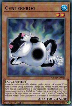 Centerfrog (CYHO-EN025) - Cybernetic Horizon 1st Edition - Premium Yugioh Single from Konami - Just $0.25! Shop now at Game Crave Tournament Store
