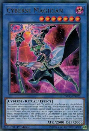 Cyberse Magician (CYHO-EN026) - Cybernetic Horizon Unlimited - Premium Yugioh Single from Konami - Just $0.26! Shop now at Game Crave Tournament Store