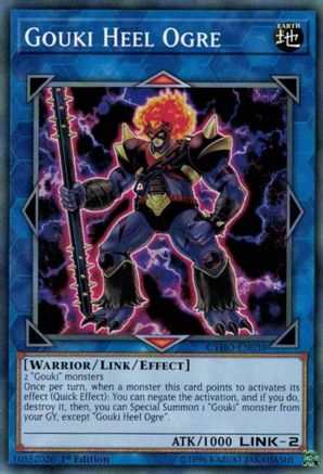 Gouki Heel Ogre (CYHO-EN038) - Cybernetic Horizon 1st Edition - Premium Yugioh Single from Konami - Just $0.25! Shop now at Game Crave Tournament Store