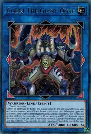 Gouki The Giant Ogre (CYHO-EN039) - Cybernetic Horizon Unlimited - Premium Yugioh Single from Konami - Just $0.25! Shop now at Game Crave Tournament Store