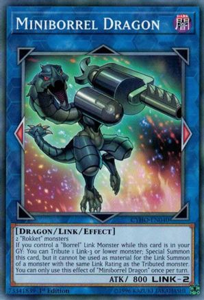 Miniborrel Dragon (CYHO-EN040) - Cybernetic Horizon 1st Edition - Premium Yugioh Single from Konami - Just $0.25! Shop now at Game Crave Tournament Store