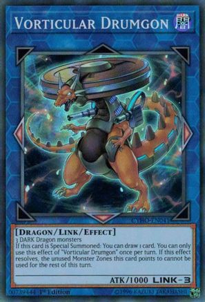Vorticular Drumgon (CYHO-EN041) - Cybernetic Horizon 1st Edition - Premium Yugioh Single from Konami - Just $0.25! Shop now at Game Crave Tournament Store