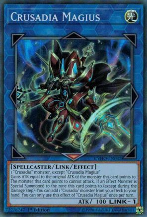 Crusadia Magius (CYHO-EN042) - Cybernetic Horizon 1st Edition - Premium Yugioh Single from Konami - Just $0.25! Shop now at Game Crave Tournament Store