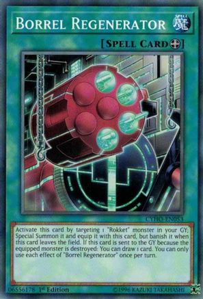 Borrel Regenerator (CYHO-EN053) - Cybernetic Horizon 1st Edition - Premium Yugioh Single from Konami - Just $0.08! Shop now at Game Crave Tournament Store
