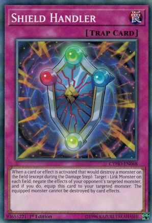 Shield Handler (CYHO-EN068) - Cybernetic Horizon Unlimited - Premium Yugioh Single from Konami - Just $0.25! Shop now at Game Crave Tournament Store