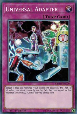 Universal Adapter (CYHO-EN079) - Cybernetic Horizon 1st Edition - Premium Yugioh Single from Konami - Just $0.25! Shop now at Game Crave Tournament Store