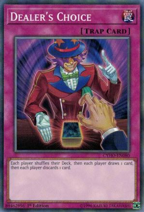 Dealer's Choice (CYHO-EN080) - Cybernetic Horizon 1st Edition - Premium Yugioh Single from Konami - Just $0.25! Shop now at Game Crave Tournament Store