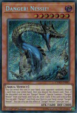 Danger! Nessie! (CYHO-EN083) - Cybernetic Horizon 1st Edition - Premium Yugioh Single from Konami - Just $2.58! Shop now at Game Crave Tournament Store