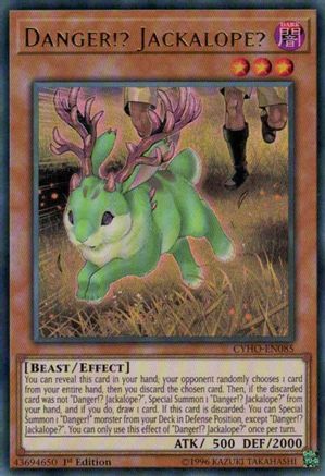 Danger!? Jackalope? (CYHO-EN085) - Cybernetic Horizon 1st Edition - Premium Yugioh Single from Konami - Just $0.62! Shop now at Game Crave Tournament Store