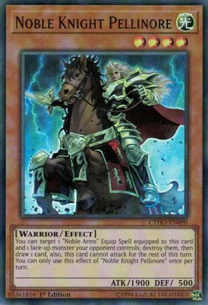 Noble Knight Pellinore (CYHO-EN090) - Cybernetic Horizon 1st Edition - Premium Yugioh Single from Konami - Just $0.25! Shop now at Game Crave Tournament Store