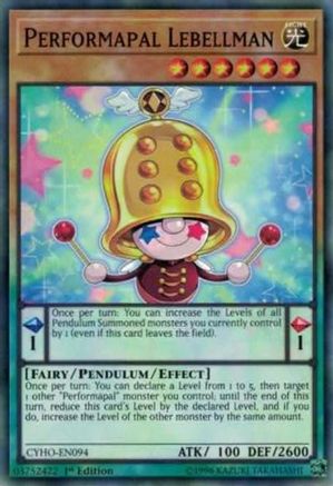 Performapal Lebellman (CYHO-EN094) - Cybernetic Horizon 1st Edition - Premium Yugioh Single from Konami - Just $0.25! Shop now at Game Crave Tournament Store