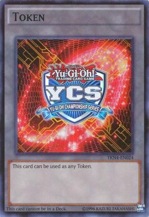 Yu-Gi-Oh Championship Series Token (2015 Pre-registration) (TKN4-EN024) - Yu-Gi-Oh! Tokens Unlimited - Premium Yugioh Single from Konami - Just $3.66! Shop now at Game Crave Tournament Store