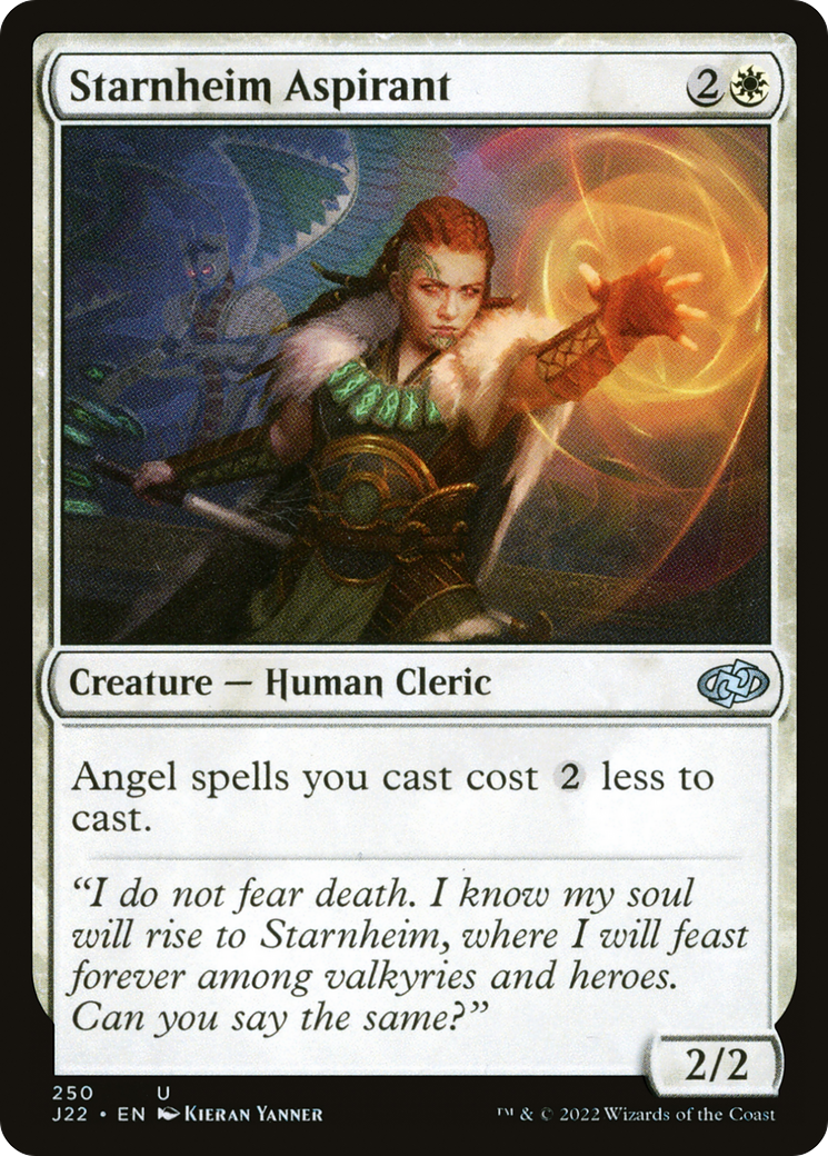 Starnheim Aspirant (J22-250) - Jumpstart 2022 - Premium MTG Single from Wizards of the Coast - Just $1.93! Shop now at Game Crave Tournament Store