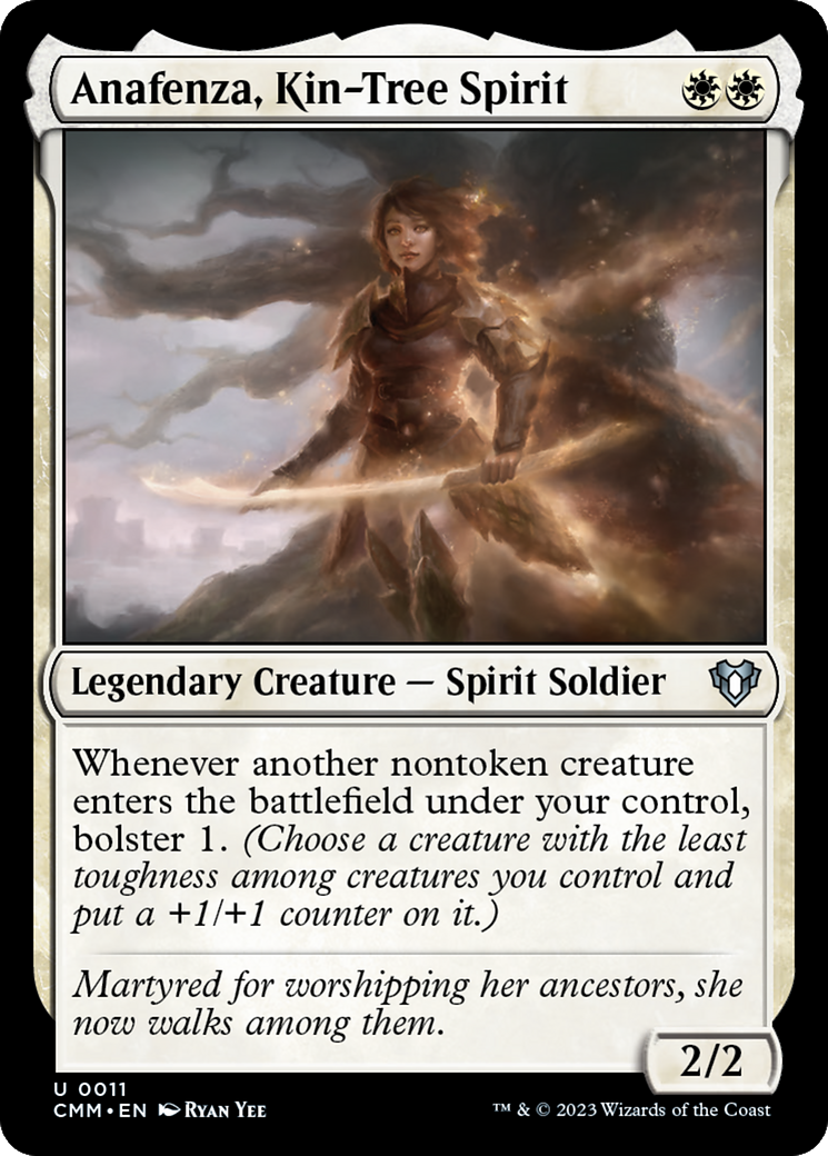 Anafenza, Kin-Tree Spirit (CMM-011) - Commander Masters - Premium MTG Single from Wizards of the Coast - Just $0.08! Shop now at Game Crave Tournament Store