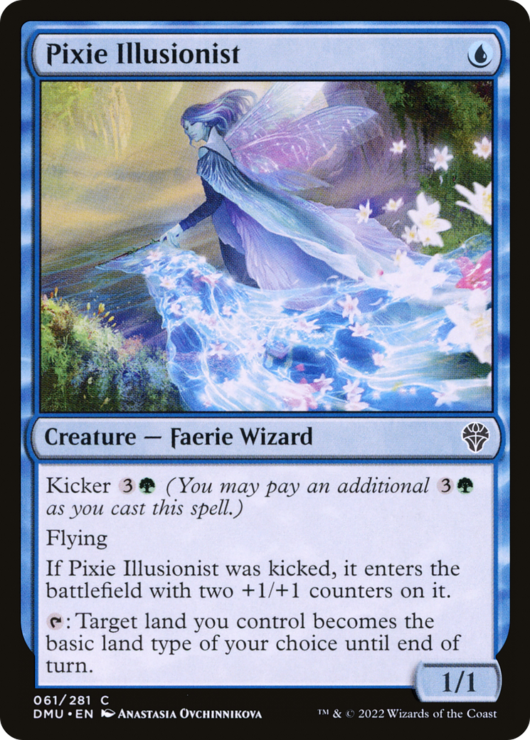 Pixie Illusionist (DMU-061) - Dominaria United - Premium MTG Single from Wizards of the Coast - Just $0.25! Shop now at Game Crave Tournament Store