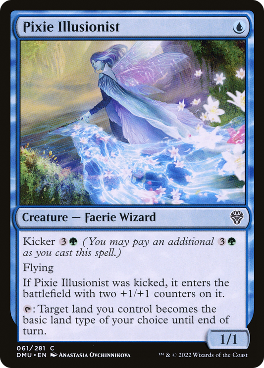 Pixie Illusionist (DMU-061) - Dominaria United - Premium MTG Single from Wizards of the Coast - Just $0.25! Shop now at Game Crave Tournament Store