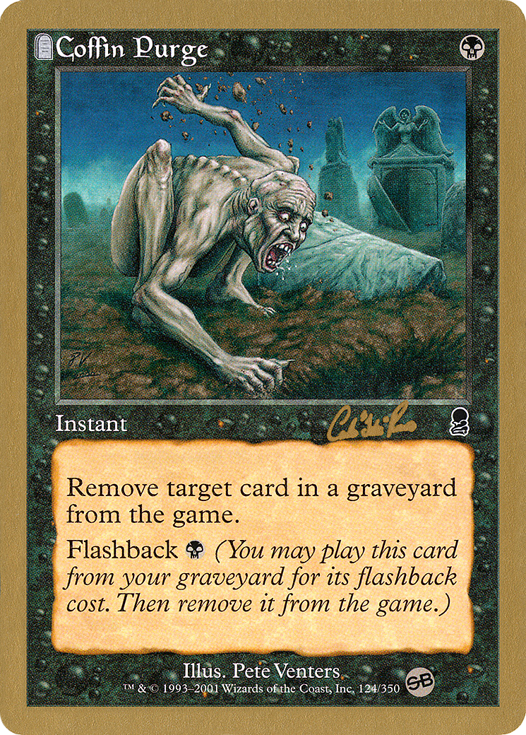 Coffin Purge (WC02-CR124SB) - World Championship Decks 2002: (tombstone) - Premium MTG Single from Wizards of the Coast - Just $0.24! Shop now at Game Crave Tournament Store