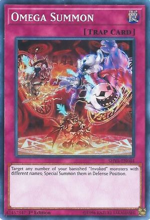 Omega Summon (SHVA-EN044) - Shadows in Valhalla 1st Edition - Premium Yugioh Single from Konami - Just $0.08! Shop now at Game Crave Tournament Store