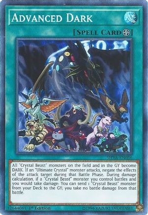 Advanced Dark (SHVA-EN056) - Shadows in Valhalla 1st Edition - Premium Yugioh Single from Konami - Just $0.25! Shop now at Game Crave Tournament Store