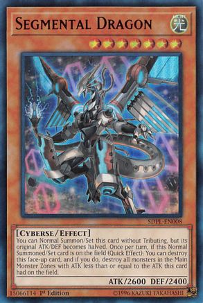 Segmental Dragon (SDPL-EN008) - Structure Deck: Powercode Link 1st Edition - Premium Yugioh Single from Konami - Just $0.25! Shop now at Game Crave Tournament Store